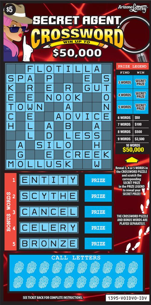 Secret Agent Crossword
