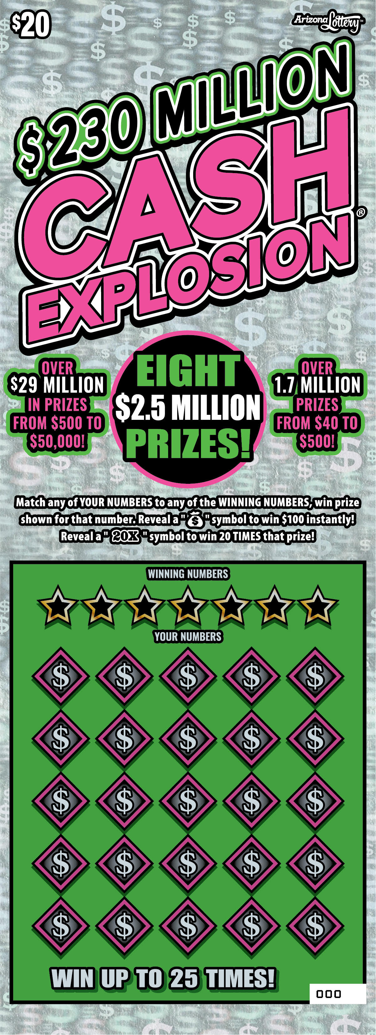 $230 Million CASH EXPLOSION®