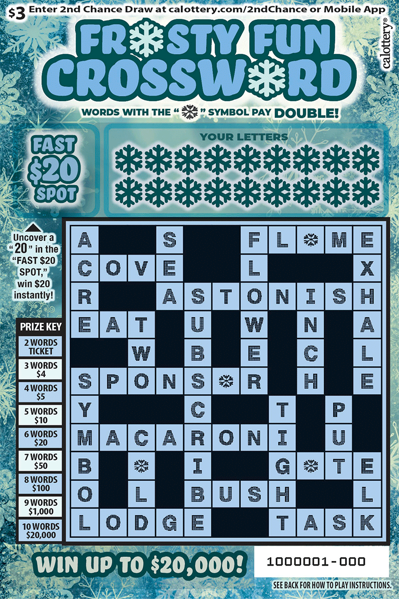 1648 3 frosty fun crossword